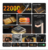 DOOGEE V Max Rugged Phone 20GB+256GB